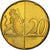 Gibraltar, 20 Euro Cent, Fantasy euro patterns, Essai-Trial, BE, 2004, Laiton