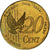 Danemark, 20 Euro Cent, Fantasy euro patterns, Essai-Trial, BE, 2002, Laiton