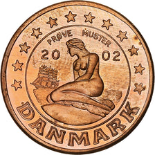 Dänemark, 5 Euro Cent, Fantasy euro patterns, Essai-Trial, PP, 2002, Kupfer