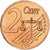 Danemark, 2 Euro Cent, Fantasy euro patterns, Essai-Trial, BE, 2002, Cuivre, FDC