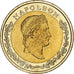 Saint Helena, 2 Euro, Fantasy euro patterns, Essai-Trial, Proof, Bi-Metallic