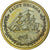 Sainte-Hélène, 20 Euro Cent, Fantasy euro patterns, Essai-Trial, BE, Laiton