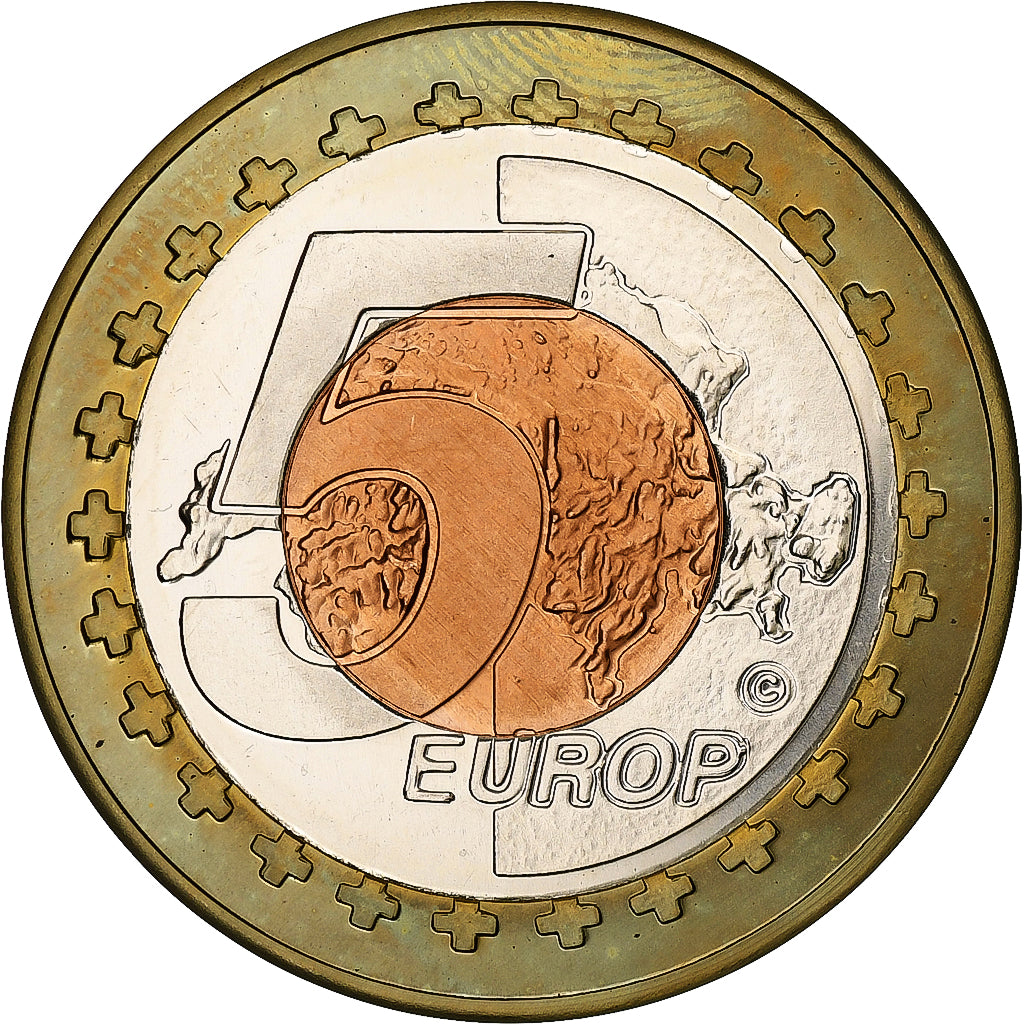 Switzerland, 5 Euro, Fantasy euro patterns, Essai-Trial, Proof, 2003