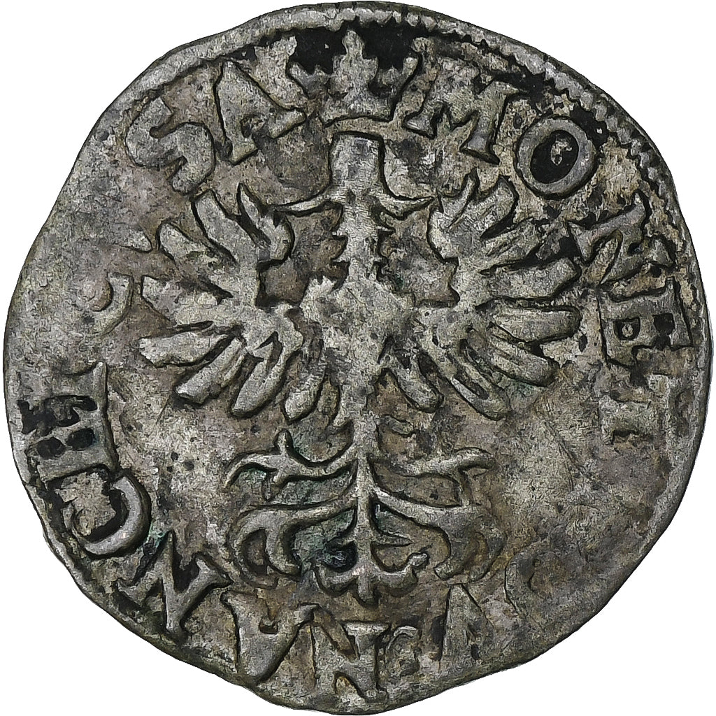 Duchy of Lorraine, Charles III, 1/2 Gros, 1582-1608, Nancy, Billon