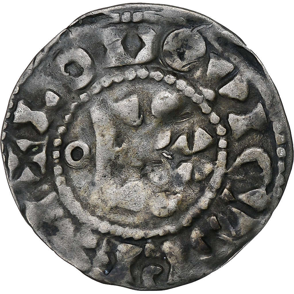 France, Louis VI, Denier, 1108-1137, Étampes, Billon, EF(40-45), Duplessy:100