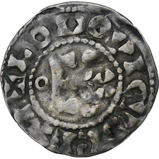 France, Louis VI, Denier, 1108-1137, Étampes, Billon, EF(40-45), Duplessy:100