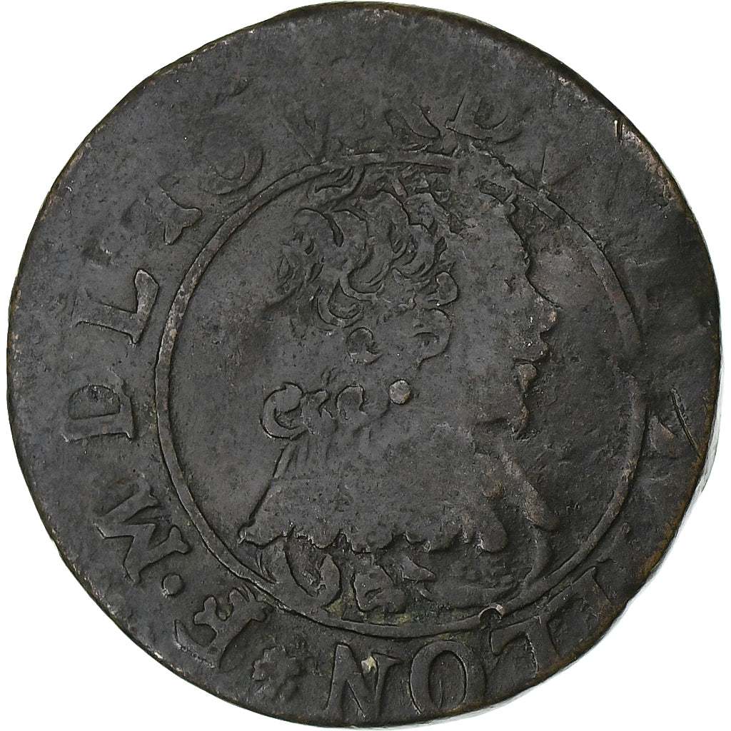 Principality of Sedan, Fréd-Maurice de La Tour, Double Tournois, 1636, Sedan