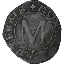 République messine, Lorraine, Liard, 1650, Metz, Billon, TTB, Boudeau:1677