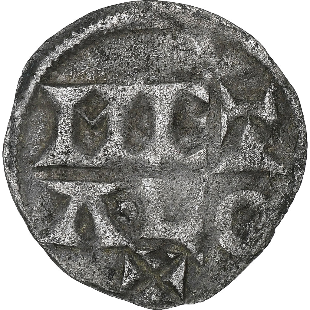 Comté du Poitou, Anonyme, Obole, Melle, Billon, TB+