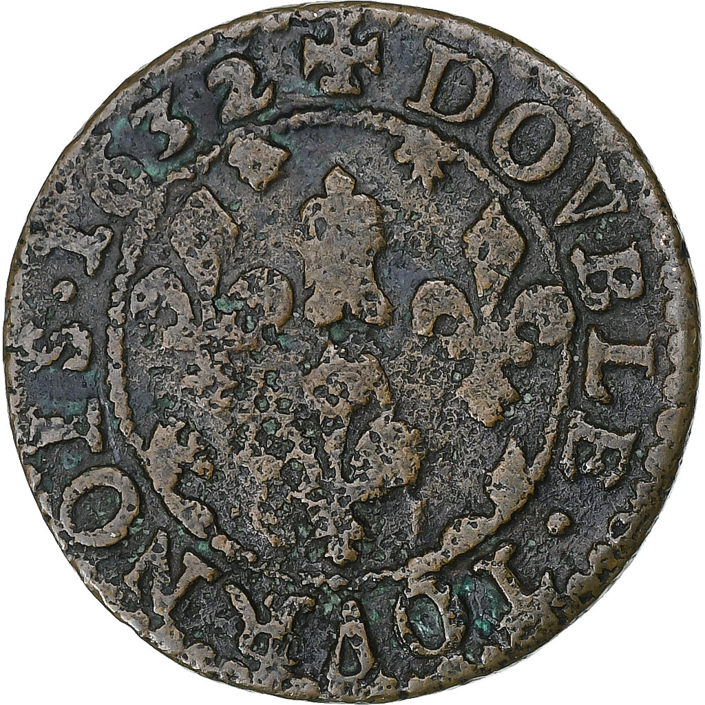 Principato di Sedan, Frédéric-Maurice de la Tour, Double Tournois, 1632, Rame