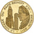 Togo, 100 Francs CFA, Visite de Benoît XVI à Berlin, 2011, Gold plated copper