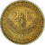 Togo, 2 Francs, 1924, Paris, Aluminio - bronce, MBC+, Lecompte:14, KM:3