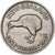 New Zealand, George VI, Florin, 1947, London, Copper-nickel, VF(30-35), KM:10.2a