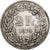 Suiza, 2 Francs, Helvetia, 1874, Bern, Plata, BC+, KM:21