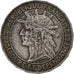 Guadeloupe, Franc, 1921, Paris, Copper-nickel, EF(40-45), KM:46