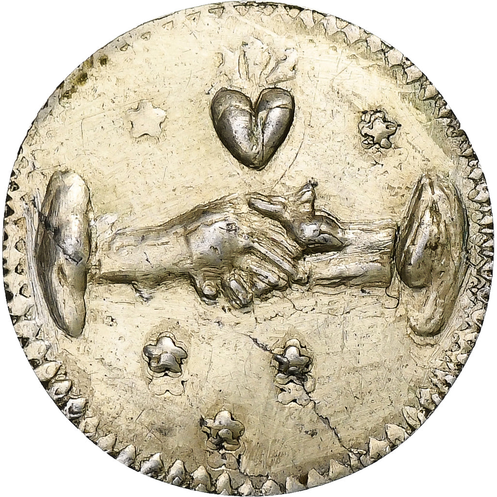 France, Denier à épouser, Silver, Collection Térisse, EF(40-45)