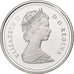Canadá, Elizabeth II, 25 Cents, 1989, Ottawa, Prueba, Níquel, FDC, KM:74