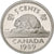 Canadá, Elizabeth II, 5 Cents, 1989, Ottawa, Prueba, Níquel, FDC, KM:60.2a