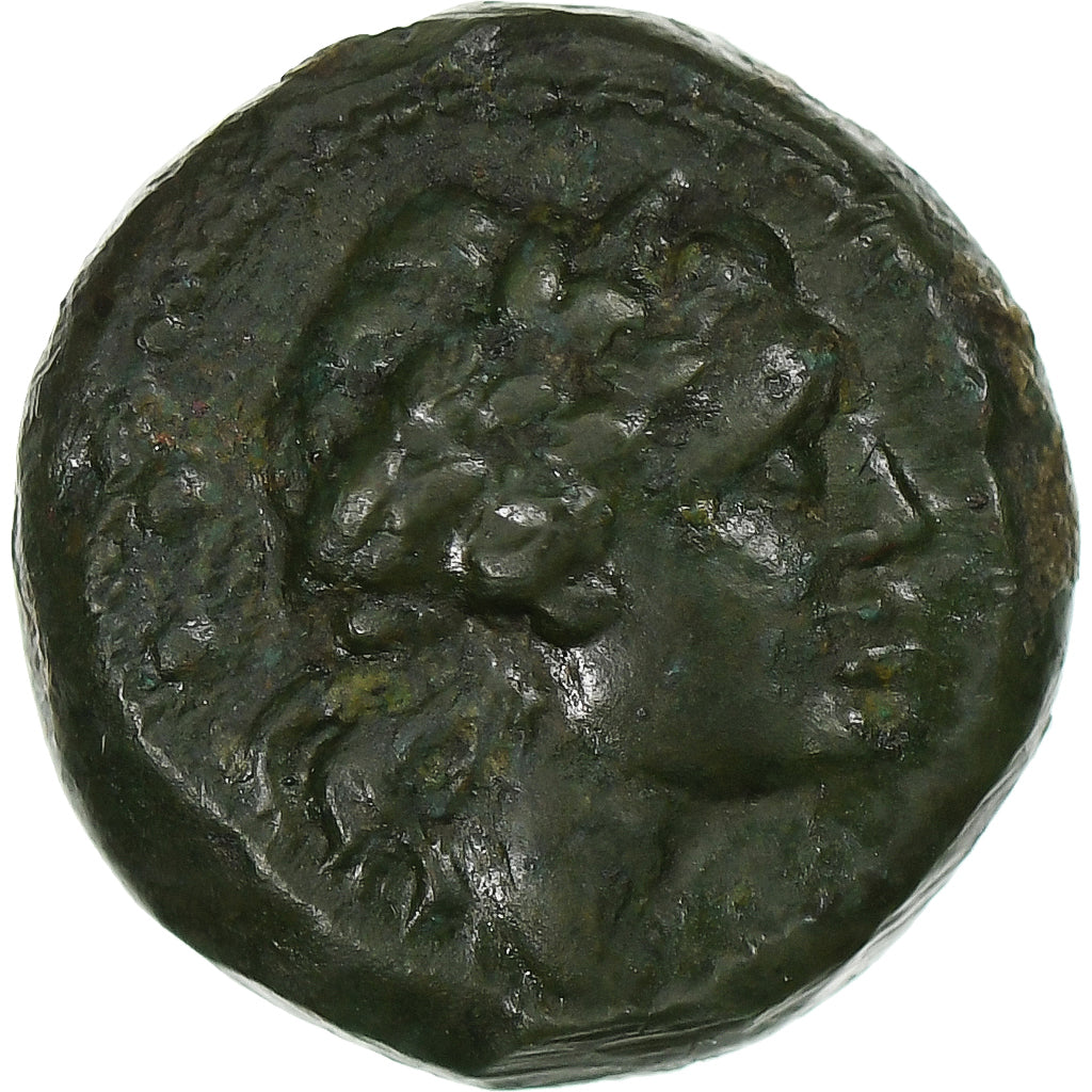 Bruttium, Sextans, ca. 204-200 BC, Petelia, Bronze, EF(40-45), HGC:1-1623