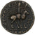 Kushan Empire, Vima Takto, Didrachm, 80-113, Bronzen, ZF