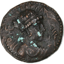 Kushan Empire, Vima Takto, Didrachm, 80-113, Bronze, EF(40-45)