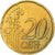França, 20 Centimes, 1999, Pessac, Nordic gold, MS(63), KM:1286