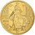 France, 10 Centimes, 2000, Pessac, Or nordique, SPL, KM:1285