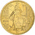 Francja, 10 Centimes, 2000, Pessac, Nordic gold, MS(63), KM:1285
