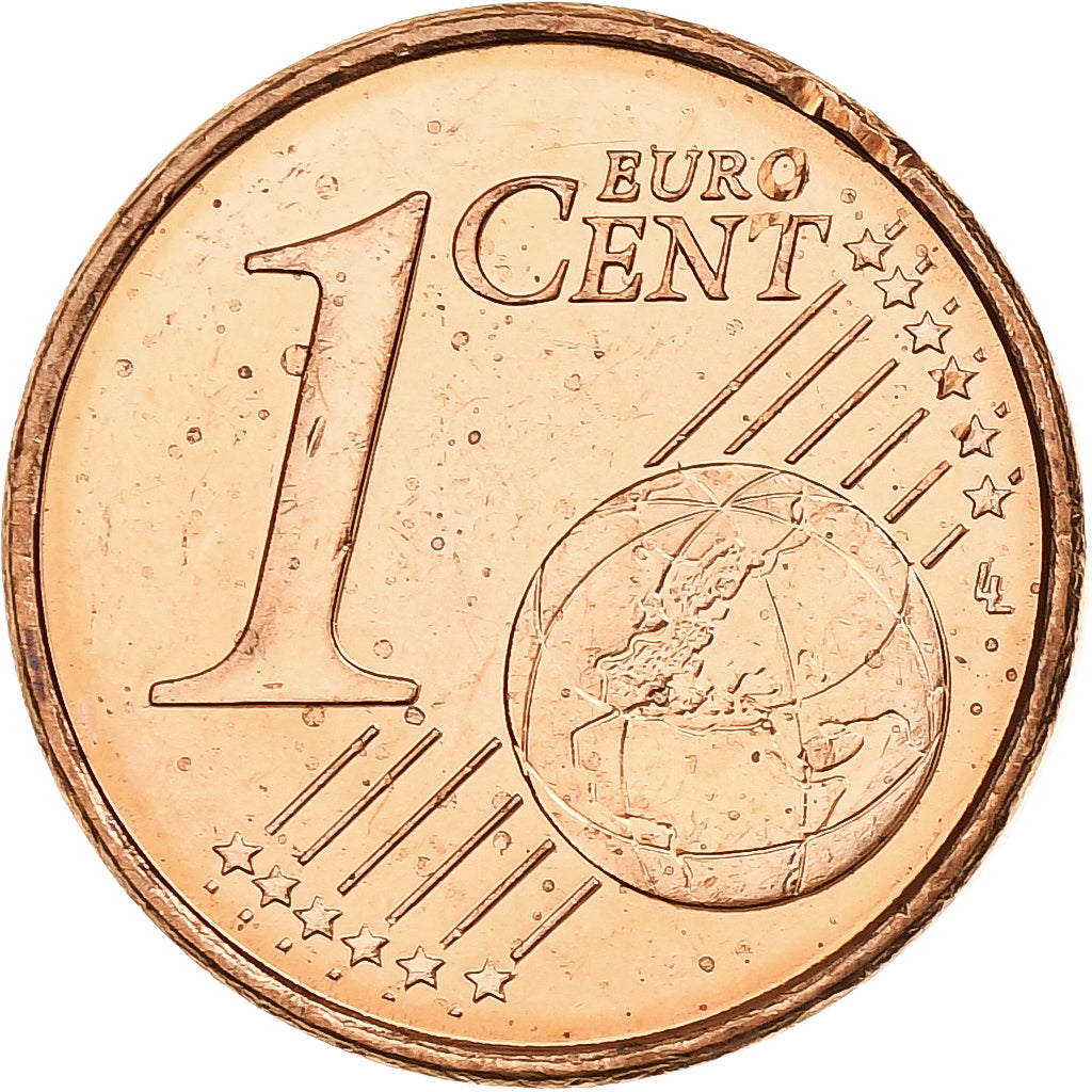 Francja, Centime, 1999, Pessac, Miedź platerowana stalą, AU(55-58), KM:1282
