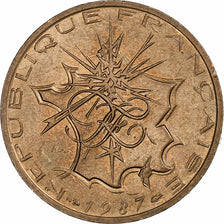 France, 10 Francs, Mathieu, 1987, Pessac, Tranche B, Copper-nickel Aluminium