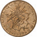 Frankrijk, 10 Francs, Mathieu, 1987, Pessac, Tranche B, Copper-nickel Aluminium