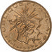 France, 10 Francs, Mathieu, 1987, Pessac, Tranche B, Copper-nickel Aluminium