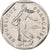 France, 2 Francs, Semeuse, 1982, Pessac, Nickel, AU(55-58), Gadoury:547