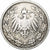 Alemania, Wilhelm II, 1/2 Mark, 1906, Hambourg, Plata, BC+, KM:17