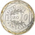 France, 10 Euro, Coq, 2016, Monnaie de Paris, Silver, AU(55-58)