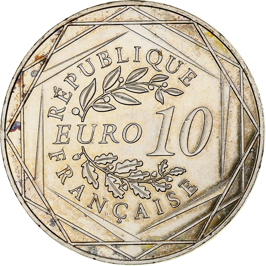 Frankreich, 10 Euro, Coq, 2014, Monnaie de Paris, Silber, VZ