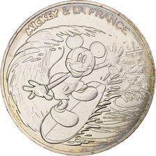 France, 10 Euro, Mickey (Biarritz), 2018, Monnaie de Paris, Silver, MS(63)