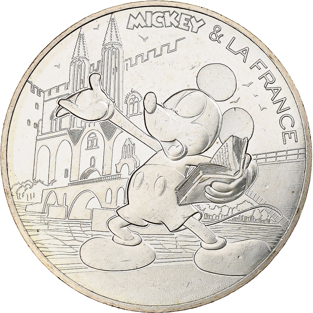 Frankreich, 10 Euro, Mickey (Avignon), 2018, Monnaie de Paris, Silber, UNZ