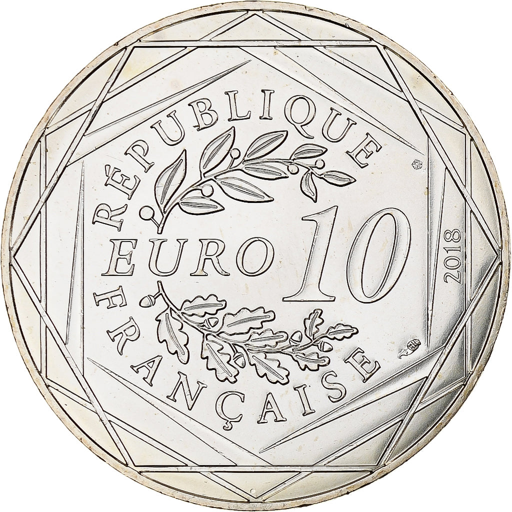 Frankreich, 10 Euro, Mickey (Avignon), 2018, Monnaie de Paris, Silber, UNZ