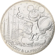 France, 10 Euro, Mickey (Guyane), 2018, Monnaie de Paris, Silver, MS(63)
