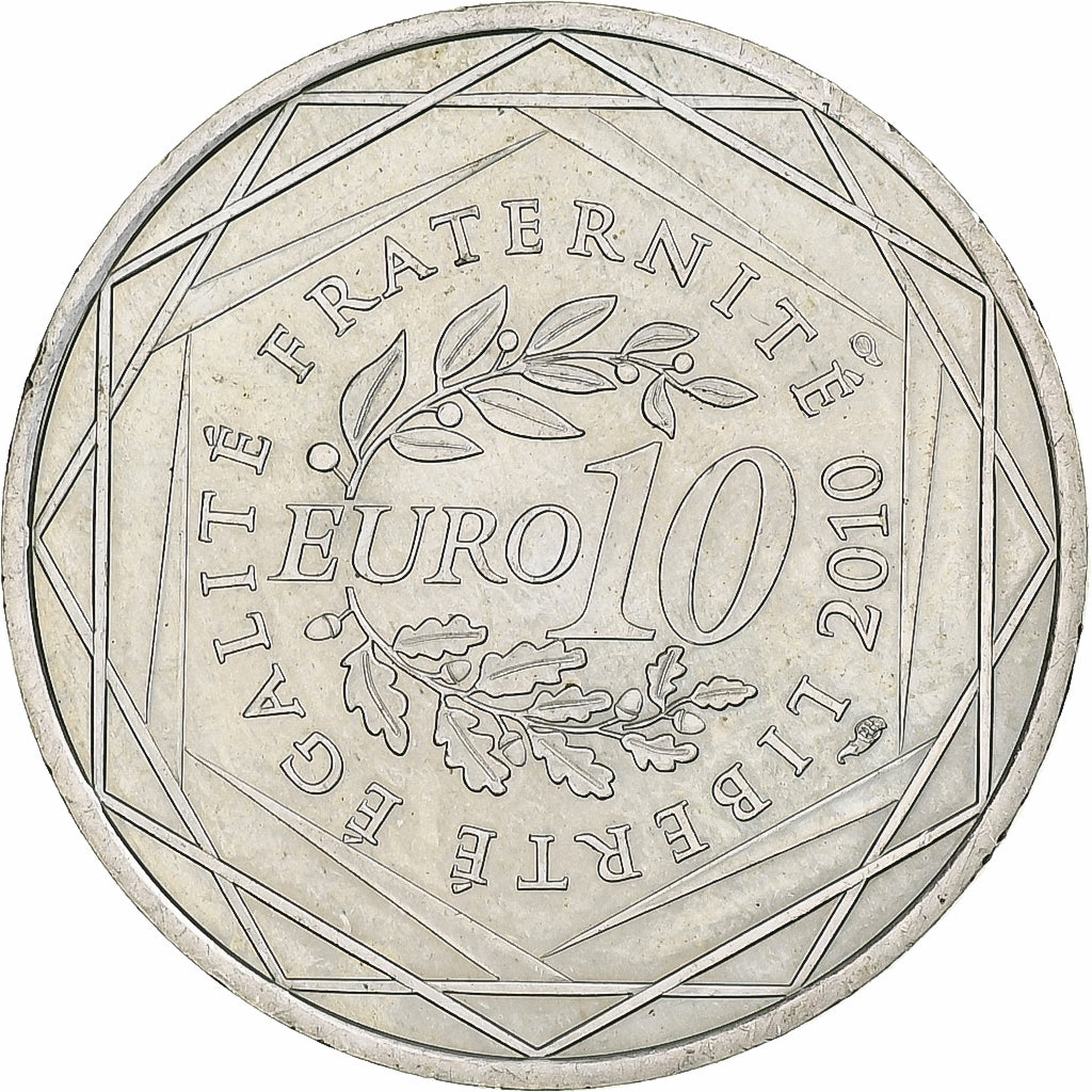 Frankreich, 10 Euro, Bretagne, 2010, Monnaie de Paris, Silber, VZ+