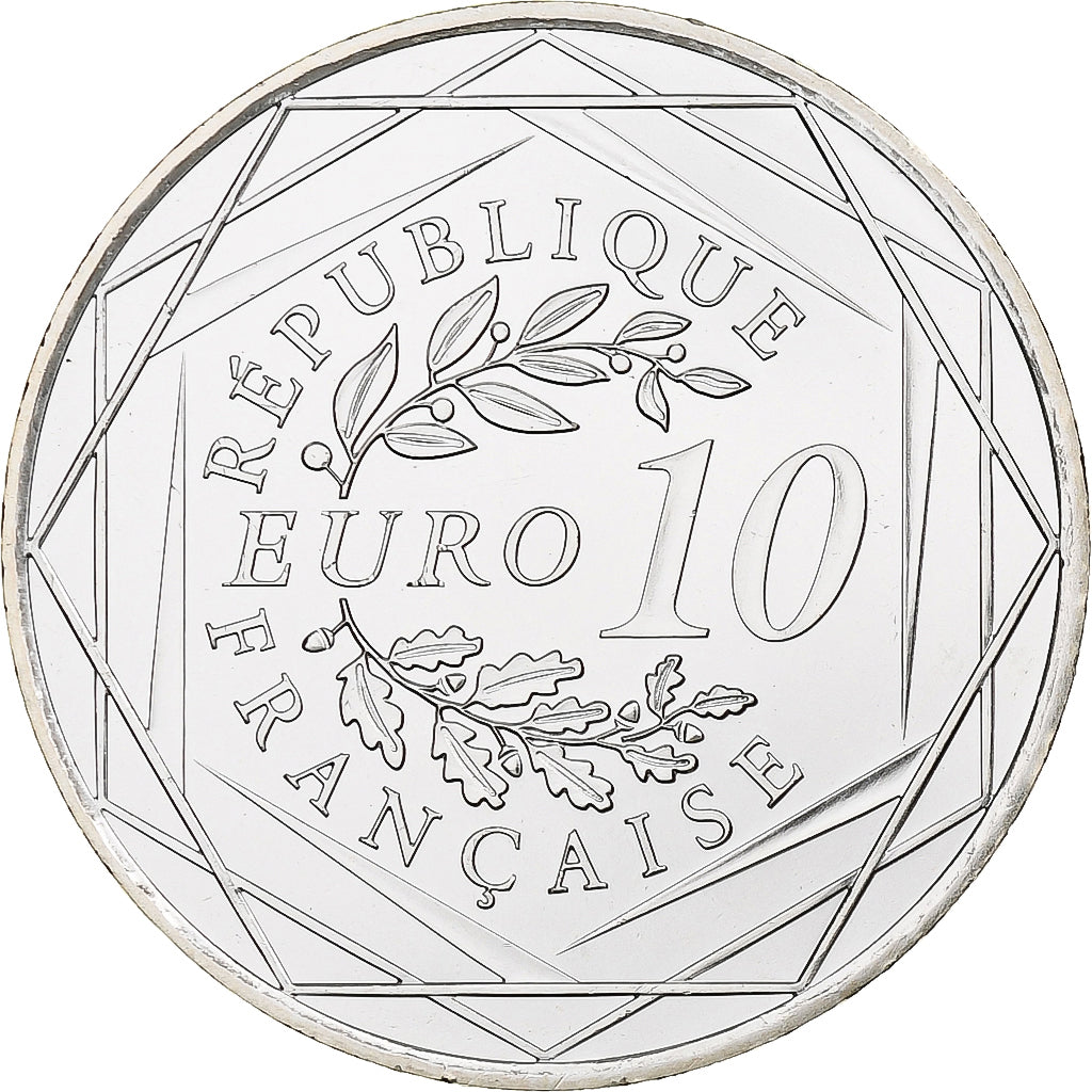 France, 10 Euro, Hercule, 2012, Monnaie de Paris, Silver, MS(63)