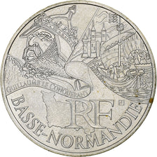 France, 10 Euro, Basse-Normandie, 2012, Monnaie de Paris, Silver, MS(60-62)