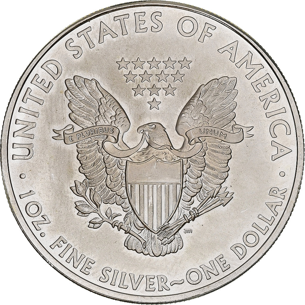 United States, 1 Dollar, 1 Oz, Silver Eagle, 2010, Philadelphia, Silver, MS(63)