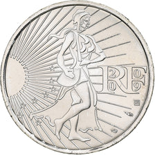 France, 10 Euro, Semeuse, 2009, Monnaie de Paris, Silver, MS(65-70)