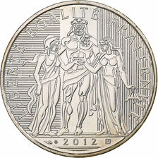 France, 10 Euro, Hercule, 2012, Monnaie de Paris, Silver, MS(63)