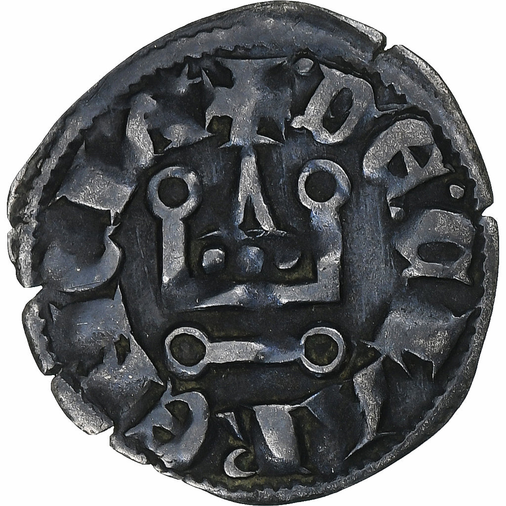 Grecia, Principality of Achaea, Florent de Hainaut, Denier, 1289-1297, Biglione