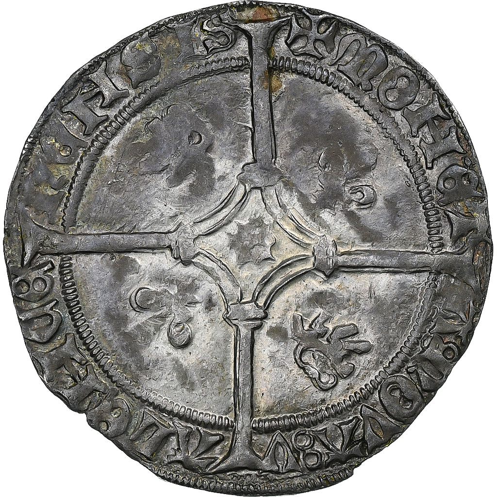 County of Hainaut, Philippe le Bon, Double gros vierlander, Valenciennes, silver