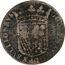 Duchy of Bouillon, Godefroy-Maurice, Liard, 1681, Bouillon, Copper