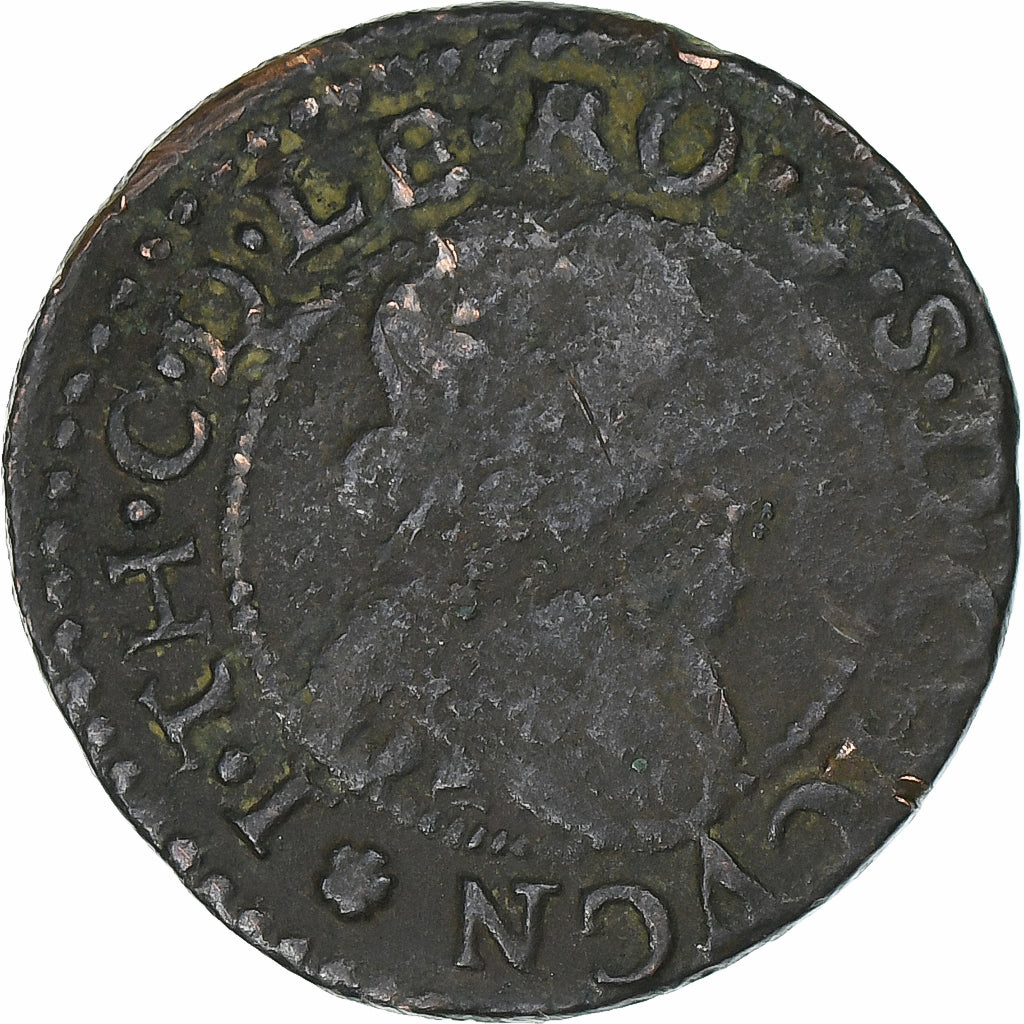 Comté de Löwenstein, Jean-Théodore, Double Tournois, 1634, Cuivre